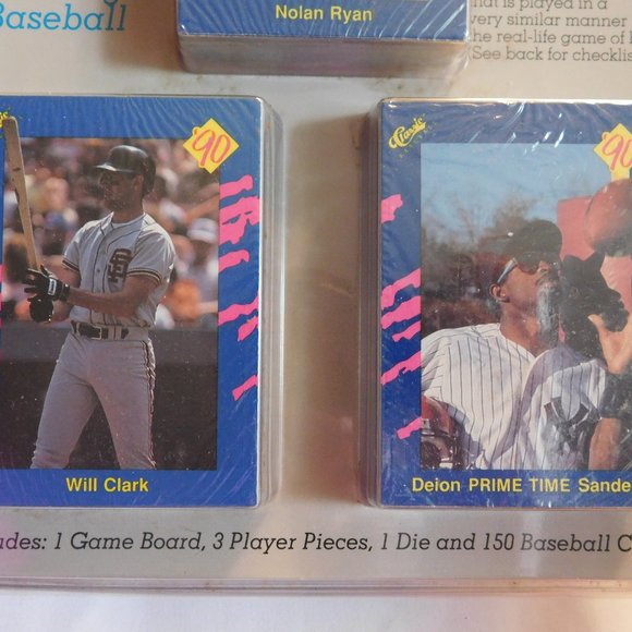 Classic Major League Baseball Trading Cards Board Game 1990 Brand New - Picture 4 of 6